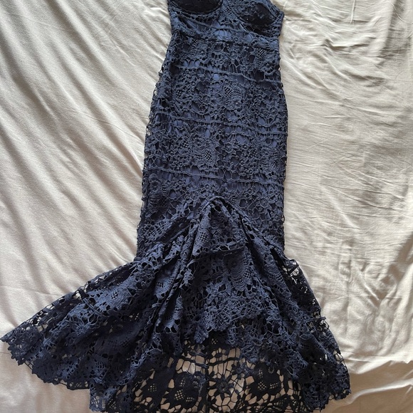 Missguided mermaid cut dress - Picture 5 of 7